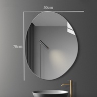 Bathroom mirror with irregular shape wall mounted bathroom wall mounted bathroom washbasin makeup mi