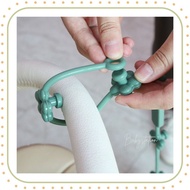 Multipurpose Silicone Toy & Pacifier Strap Cute Flower Pattern (Silicone Strap) Teether Strap