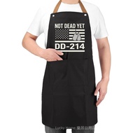 Not Dead Yets Dd-214s Veterans Patriotic US American Army Cooking Apron
