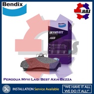 BENDIX ULTIMATE FRONT DISC BRAKE PAD for PERODUA MYVI LAGI BEST ICON AXIA BEZZA DB2090ULT