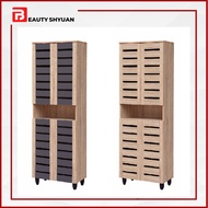 TORY 4 Door Shoe Cabinet Shoe Rack Cabinet Shoe Organizer Almari Kasut 4 Pintu Rak Kasut Tinggi Kabinet Kasut Tinggi 鞋橱