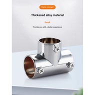 C. c. Zinc Alloy Imprisonment Six-in-One Pipe Joint Imprisonment Round Pipe Solder-Free 22 Tee 19 Co