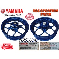 R25 SPORTRIM FRONT REAR RIM DEPAN BELAKANG BLUE DPBMC R25 R25M #1WD-F5168/F5338-01-P2#ORIGINAL#