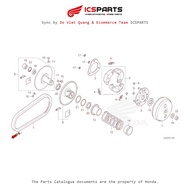 Passive Pulley (E-17-A) HONDA Vario 160 (2023) Parts Catalog