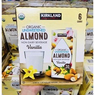 Kirkland Signature Organic Unsweetened Almond Vanilla 946ml from USA - Date 09/2026