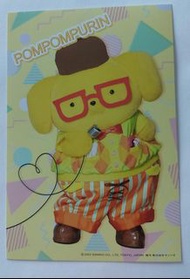 Sanrio Pompompurin 布甸狗postcard