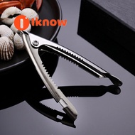 Tôi biết Dụng cụ mở Ngao dày bằng thép không gỉ kẹp hạt đa chức năng gia dụng Ngao máu Ngao máu Ngao