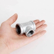 GI Fittings Galvanized TEE  1/2"  3/4'' ,   1"