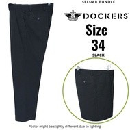 Seluar lelaki Bundle Dockers Black size 34 D00052