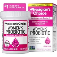 Physician's Choice Women's Probiotic | 50 Billion CFU + Prebiotics, 60 Capsules