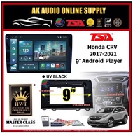 1K Screen 2+32GB 4G 8-CORE🆕TSA Honda CRV G5 2017 - 2021 Android 9'' inch DSP/QLED/CARPLAY Car Player