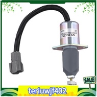【●TI●】Fuel Shut Off Solenoid 12V 1751ES-12A3UC12B1S 129953-77811 for  R60-5 R210-5 SA-4673-S for  4N