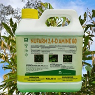 [ORIGINAL] 4L Nufarm Amine 60 /Racun Rumpai Sama Kenso Hextar Amine Rarity Amine tanaman Kelapa Sawi