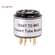 1PC Tube Socket Adapter ECC83 12AX7 to 6N2 6N1 6N6 Converter Vintage Audio DIY