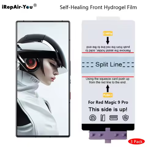 3Pcs Screen Protector For ZTE Nubia Z70s Z70 Ultra Z60 Ultra Z60S Pro Red Magic 10 Air Pro+9 8 8s Pr
