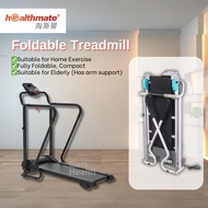 [Free Delivery] Foldable Treadmill For Home Use, Suitable for Elderly with arm handle. Home Gym, Home Rehabilitation