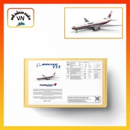 Boeing 777-200 Malaysia Airlines Assembly Paper Model
