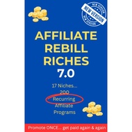 [PDF Course] AFFILIATE REBILL RICHES 7.0 – Easily Earn PASSIVE Affiliate Income Month After Month