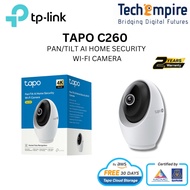 TP-LINK Tapo C260 Pan/Tilt AI Home Security Wi-Fi Camera
