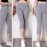 (ZP .5 ) 7/8 Leggings for Adult Women Made of Cotton..!
