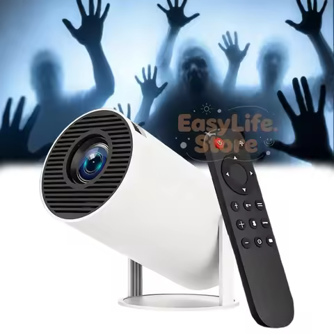 Scare Cast Projector, Fantasy Projector - Smart Halloween Window Movie Projector with Dual WiFi Outd