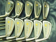 Honma Mens LB708 H&F 4 stars gold emblemed golf iron set, Excellent