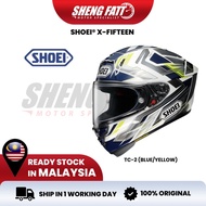 SHOEI X-FIFTEEN Escalate TC-2 Helmet Original Motor Visor Topi Keledar Full Face Original Superbike 