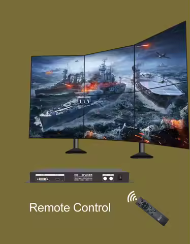 C4 C9 4K video wall splicer 1X2 1X3 1X4 2x2 2x3 3x2 4X2 2X4 3x3 TV Video Wall Controller LED LCD mul