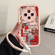 Case For Xiaomi Redmi 14C 4G 14C 5G A3 Pro 4G A4 5G POCO C75 Phone You Are Important Three-Color Str