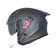 SG SELLER 🇸🇬 PSB APPROVED TRAX TZ301 Motorcycle sunvisor helmet MATT GREY TITANIUM