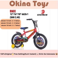(GOJEK/GRAB) Sepeda BMX /Richbike Centrum Sepeda anak cowok ukuran 12