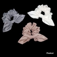 Scrunchie ribbon hair tie women's ribbon