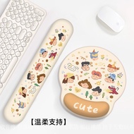 Taoyuan Delivery VISION Cute Cartoon Wrist Mouse Pad Female Anti-Slip Office Laptop Computer Keyboar