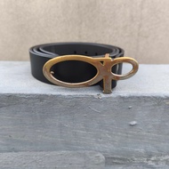 Belt Belt Buckle Leather Buckle Second Buckle Vintage Buckle Ocean Pacific Ocean Pacific Vintage Buc