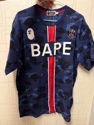 Bape x PSG 限量T size XL