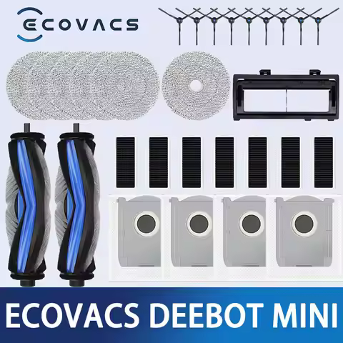 Ecovacs Deebot mini Robot Vacuum Accessories main brush cloth dust bag edge brush filter main brush 