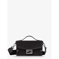 [Pre-order] Fendi Baguette Soft Trunk FF fabric crossbody bag - Nr+Rut.Ubl.Sat