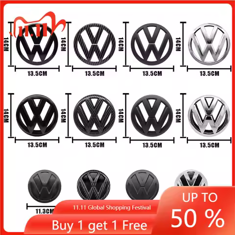 5G0853601 5G0853630H For Volkswagen Golf 7 MK7 2014-2017 Badge Car Front Bonnet Grill Rear Trunk Emb