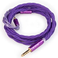 KBEAR ST19 4 core 5N OCC Earphone Upgrade Earhook Cable 3.5/4.4mm MMCX/QDC/0.78mm 2Pin for Castor