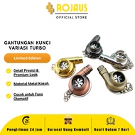 GANTUNGAN Rojaus Turbo Keychain Turbo Car KeychainKeychain Keychain
