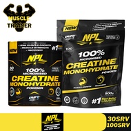 NPL 100% Creatine Monohydrate Mikronisasi Kreatin Tulen Halal (150g/500g)