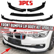 F30 F35 ABS Car Front Bumper Splitter Lip Spoiler Diffuser Guard Cover Body Kit For BMW 3 Series F30