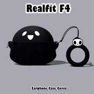 【High quality】For Realfit F4 Case Casing Soft Silicone Earphone Case Trendy Cartoon NO.2
