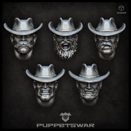 PUPPETSWAR - GUNSLINGER HEADS