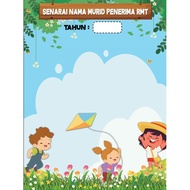 SET BANNER UNTUK RMT / SUSU  / KANTIN SEKOLAH /KALORI &amp; PIRAMID MAKANAN