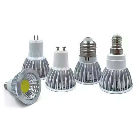Super Bright GU10 E27 LED Bulb Light Led Warm/White 110V 220V 9W 12W 15W 18W 21W 25W GU10 COB LED la