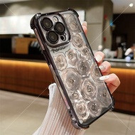 Case OPPO A74 5G A60 4G A1K A74 4G A95 4G A78 4G A93 4G Case Four corner fully wrapped rose transpar