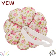 YYE Pin Cushion, Pumpkin Shape Exquisite Design Wearable Pin Cushion, Needle Holders Elastic Wristba