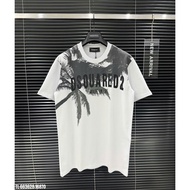 🔥Hot🔥Áo thun Cây Dừa Vai DSQ 039 Icon in cây dừa thiết kế hot trend Nam New 2025