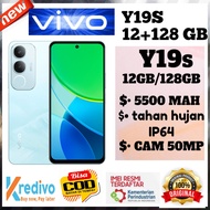 vivo y19s Ram 12+128 GB kamera 50 mp batrai 5000 mah (pengganti y17s) garansi 1 tahun